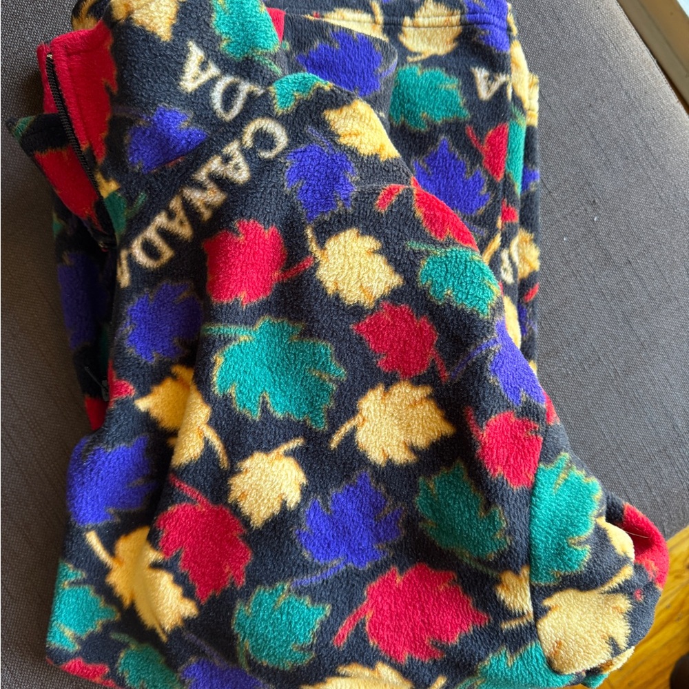 Cozy quarter zip Canada fleece